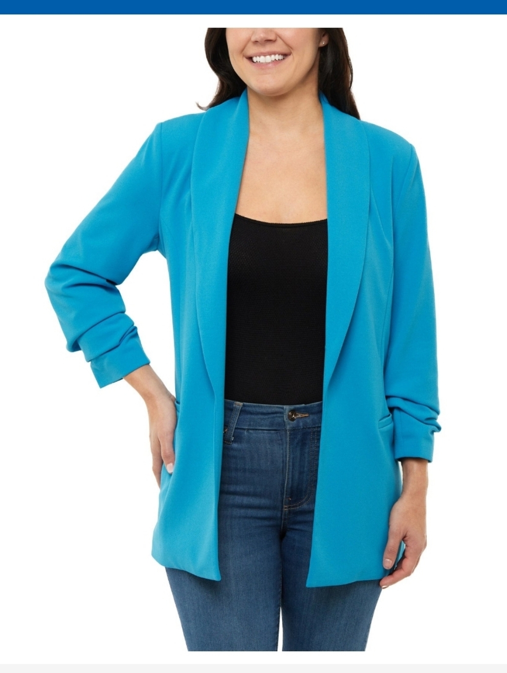 (6)Dakota Blue ladies crepe blazer